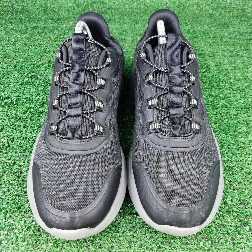 Athletic Works Sneakers Mens 7.5 Black MNAW43CA042L Fabric Upper Walking Shoes